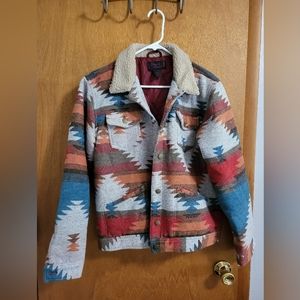 Navajo design jacket XL NWOT